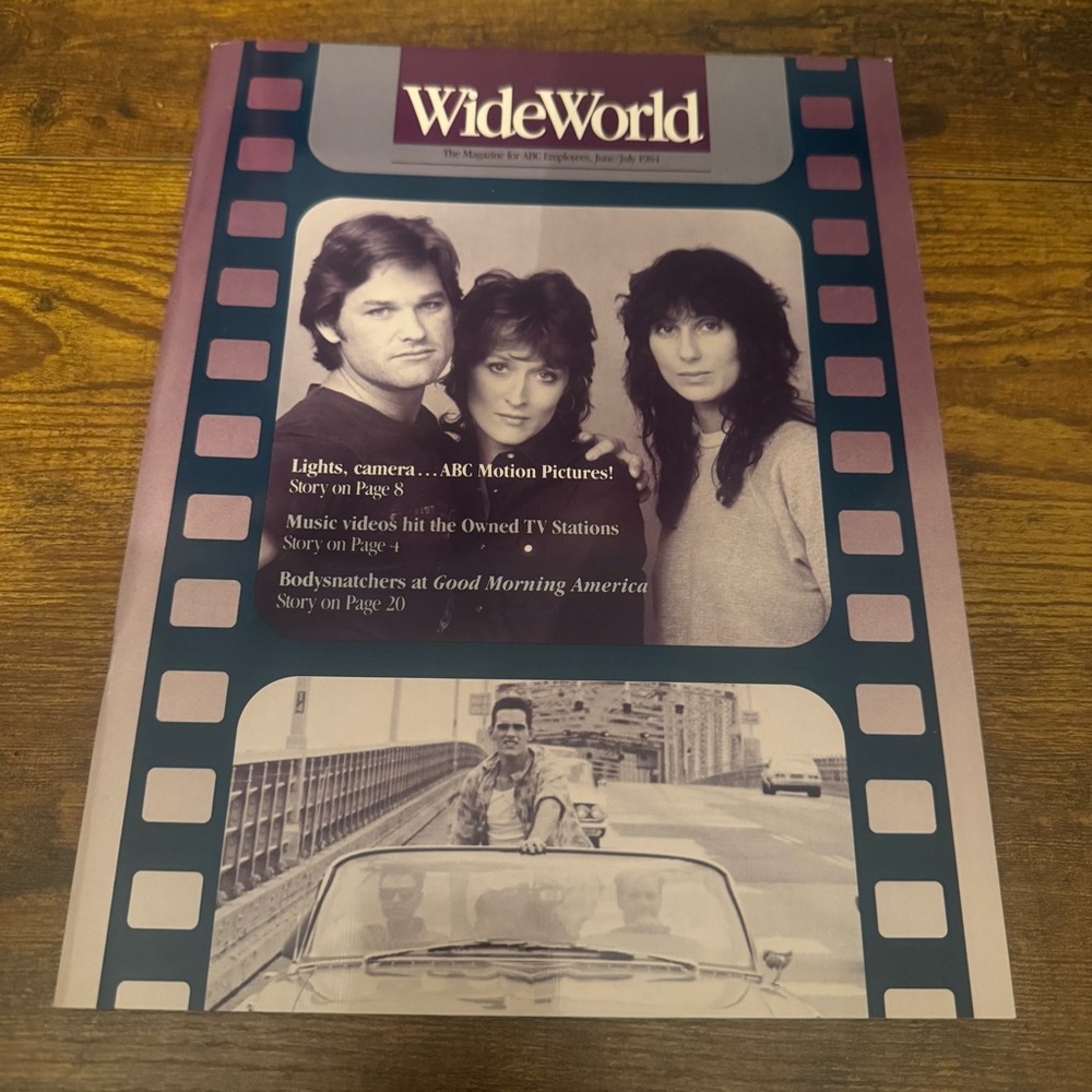 1984 ABC WideWorld Employee Magazine – ABC Motion‎ Pictures, Silkwood, GMA